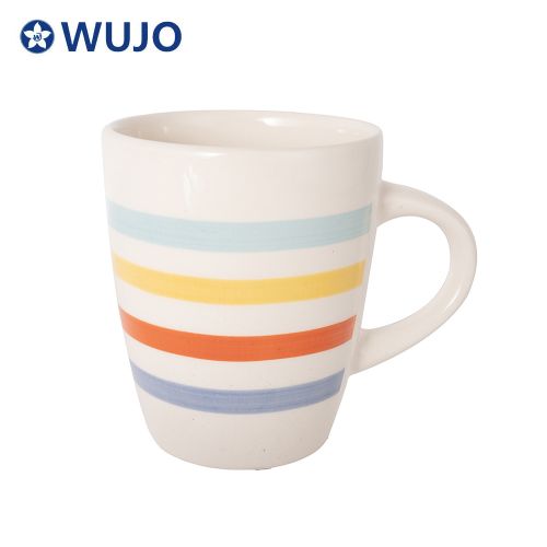 WUJO South America Stoneware Dinnerware Sets 16 pcs Ceramic Dinner Sets