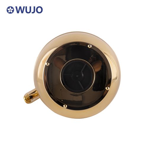 WUJO Arabic Style Luxury Gold Silver Thermos Coffee Pot Vacuum Flask Water Kettle For Arabic Coffee