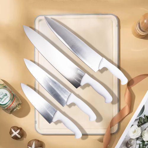 WUJO Dishwasher Safe Giveaway Presents Stainless Steel Knife Set Kitchen with Gift Box