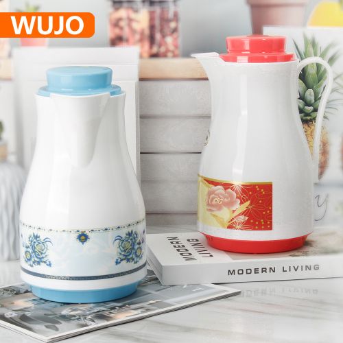 WUJO 1L Tea Flask Hot Cold Thermal Vacuum Insulated Thermos Cafe Chaud Coffee Pot