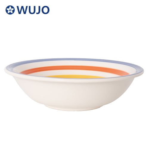 WUJO South America Stoneware Dinnerware Sets 16 pcs Ceramic Dinner Sets