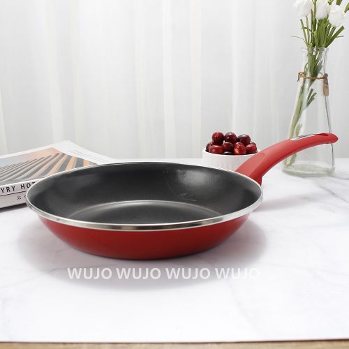 WUJO Manufacturer Non Stick Carbon Steel Enamel Pot with Milk Pan