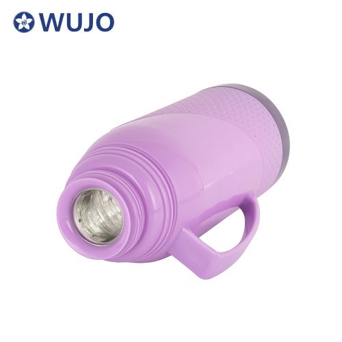 WUJO 1.0L 1.8L Vacuum Flasks Glass Refill Thermal Water Bottle Travel Thermos For Coffee Or Water