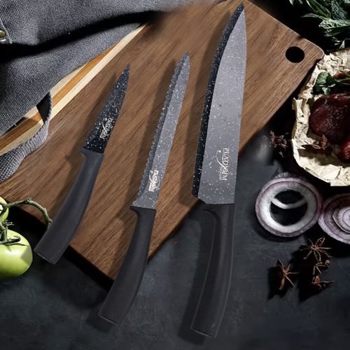 WUJO Stainless Luxury Dishwasher Safe Kitchen Knife Sets for Giveaways Presents Promotion