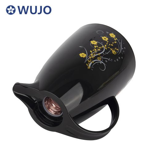 WUJO OEM ODM DUBAI SAUDI 24hr Hot Cold Thermal Plastic Arabic Vacuum Flask with Customized Logo