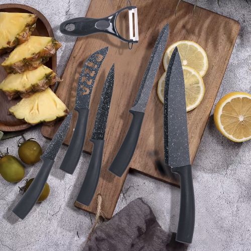 WUJO Stainless Steel Knives Set Kitchen Chef Utility Fruit Paring Knife